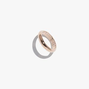 Ready Made Basic Object Ring - Rose Gold Size 6